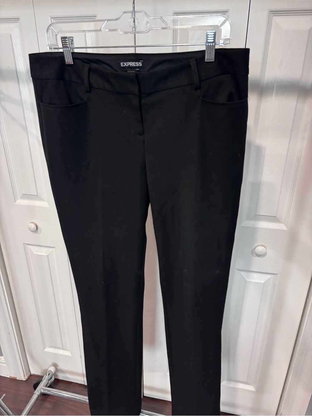 Express Black Slim Columnist Pants 8L